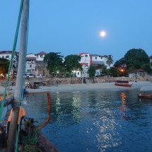 Moon on Stone Town